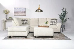 Mor Furniture Sectionals|Abinger Sofa Tux Chaise Sectional In , Left Facing Smoke
