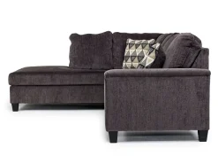 Mor Furniture Sectionals|Abinger Sofa Tux Chaise Sectional In , Left Facing Smoke