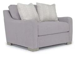 Mor Furniture Chairs|Alice Chair In Bellevue Platinum, Down