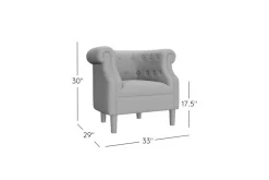 Mor Furniture Chairs|Allen Accent Chair In Ash