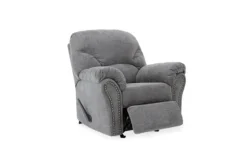 Mor Furniture Recliners|Allmaxx Gliding Recliner In Pewter