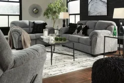 Mor Furniture Recliners|Allmaxx Gliding Recliner In Pewter
