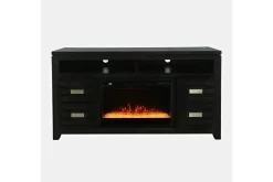 Mor Furniture Fireplace Tv Stands|Fireplaces|Altamonte Fireplace Console In Black