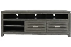 Mor Furniture Media Consoles & Hutches|Tv Stands|Altamonte Media Console In Gray, 60 Inch