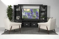 Mor Furniture Media Consoles & Hutches|Tv Stands|Altamonte Media Pier In Gray, 22 Inch