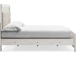 Mor Furniture Beds|Altyra Panel Bed In Pearl White, Twin