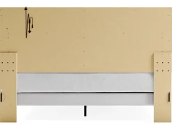 Mor Furniture Beds|Altyra Panel Bed In Pearl White, Twin
