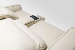 Mor Furniture Loveseats|Reclining Loveseats|Amara 2 Power Console Loveseat In Tasmin Granite