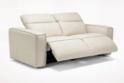 Mor Furniture Reclining Loveseats|Reclining Sofas|Amara 2 Power Loveseat In Tasmin Granite