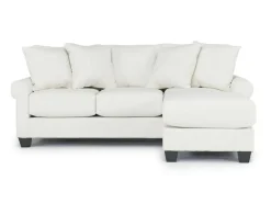 Mor Furniture Sofas|Amelia Crypton Performance Sofa Chaise In Nomad Snow, Down