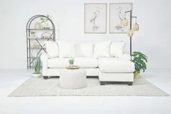 Mor Furniture Sofas|Amelia Crypton Performance Sofa Chaise In Nomad Snow, Down