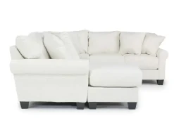 Mor Furniture Sectionals|Amelia Crypton Performance Sofa Chaise Sectional In , Left Facing Nomad Slate