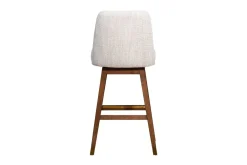 Mor Furniture Barstools|Amelia Swivel Bar Height Stool In Beige