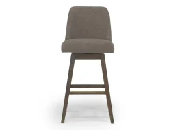 Mor Furniture Counter Height Stools|Barstools|Amelia Swivel Counter Height Stool In Mocha