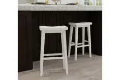 Mor Furniture Seating For 2|Dining Room Sets|Americana Bar Height Dining Table & 2 Stools In Cotton