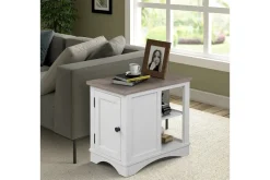 Mor Furniture Sofa & End Tables|Americana Chairside Table In Blue