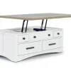 Mor Furniture Coffee Tables|Americana Lift Top Coffee Table In White