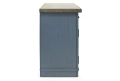 Mor Furniture Media Consoles & Hutches|Tv Stands|Americana Media Console In Gray, 63 Inch Blue