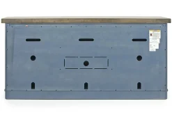 Mor Furniture Media Consoles & Hutches|Tv Stands|Americana Media Console In Gray, 63 Inch Blue