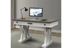 Mor Furniture Desks|Americana Office Desk In , 60 Inch Blue