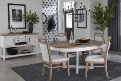 Mor Furniture Round Dining Tables|Dining Tables|Americana Round Dining Table In Cotton