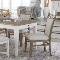 Mor Furniture Dining Chairs|Americana Side Chair In Cotton, Set Of 2