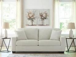 Mor Furniture Living Room Sets|Amesley Sofa & Loveseat In Ivory