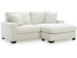Mor Furniture Sofas|Amesley Sofa Chaise In Ivory
