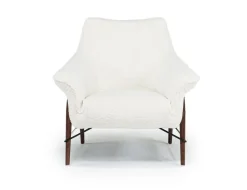 Mor Furniture Chairs|Amy Accent Chair In Sherpa White