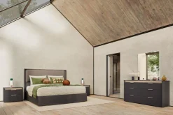 Mor Furniture Dressers & Chests|Amy Dresser W/ Lights In Dark Oak