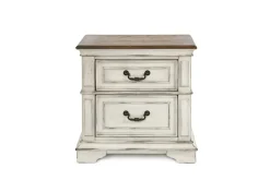 Mor Furniture Nightstands|Anastasia Nightstand In Antique Bisque