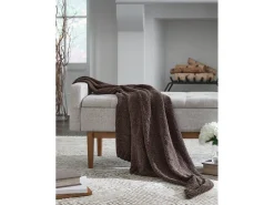 Mor Furniture Throw Blankets|Throw Blankets|Anawood Throw Blanket In Oatmeal