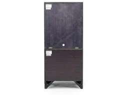 Mor Furniture Nightstands|Andes Nightstand & Hutch In Charcoal