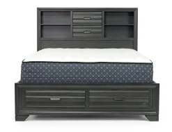 Mor Furniture Beds|Andes Wall Bed In , Twin Charcoal