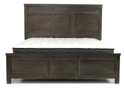 Mor Furniture Bedroom Sets|Andover Panel Bed, Dresser, Mirror & Nightstand In White, Twin