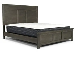 Mor Furniture Beds|Andover Panel Bed In White, Twin