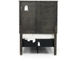 Mor Furniture Beds|Andover Panel Bed In White, Twin