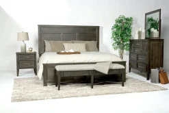 Mor Furniture Beds|Andover Panel Bed In White, Twin