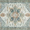 Mor Furniture Shop All Rugs|Arlenmont Classic Rug In Blue/White/Brown, 5’ X 7’