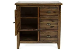 Mor Furniture Accent Tables|Tv Stands|Artisans Accent Console In Gray