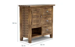 Mor Furniture Accent Tables|Tv Stands|Artisans Accent Console In Gray