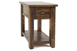 Mor Furniture Sofa & End Tables|Artisans Chairside Table In Gray