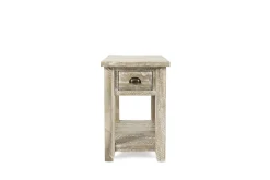 Mor Furniture Sofa & End Tables|Artisans Chairside Table In Gray