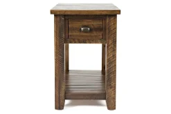 Mor Furniture Sofa & End Tables|Artisans Chairside Table In Gray
