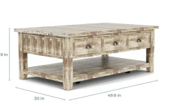 Mor Furniture Coffee Tables|Artisans Coffee Table In Oak
