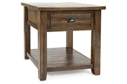 Mor Furniture Sofa & End Tables|Artisans End Table In Oak