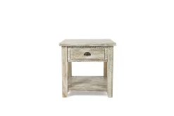 Mor Furniture Sofa & End Tables|Artisans End Table In Oak