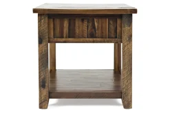 Mor Furniture Sofa & End Tables|Artisans End Table In Oak
