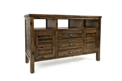 Mor Furniture Media Consoles & Hutches|Tv Stands|Artisans Media Console In Oak, 50 Inch