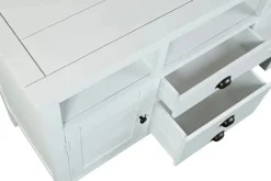 Mor Furniture Media Consoles & Hutches|Tv Stands|Artisans Media Console In Oak, 50 Inch